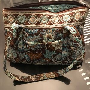 Vera Bradley Java blue shoulder bag